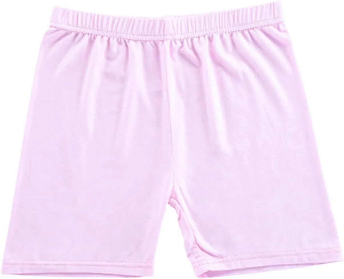 2 Pack Girls Bike Shorts Cotton Cartwheel Shorts for Toddler Girls Under Dress Dance Yoga Soccer Short Kids Biker