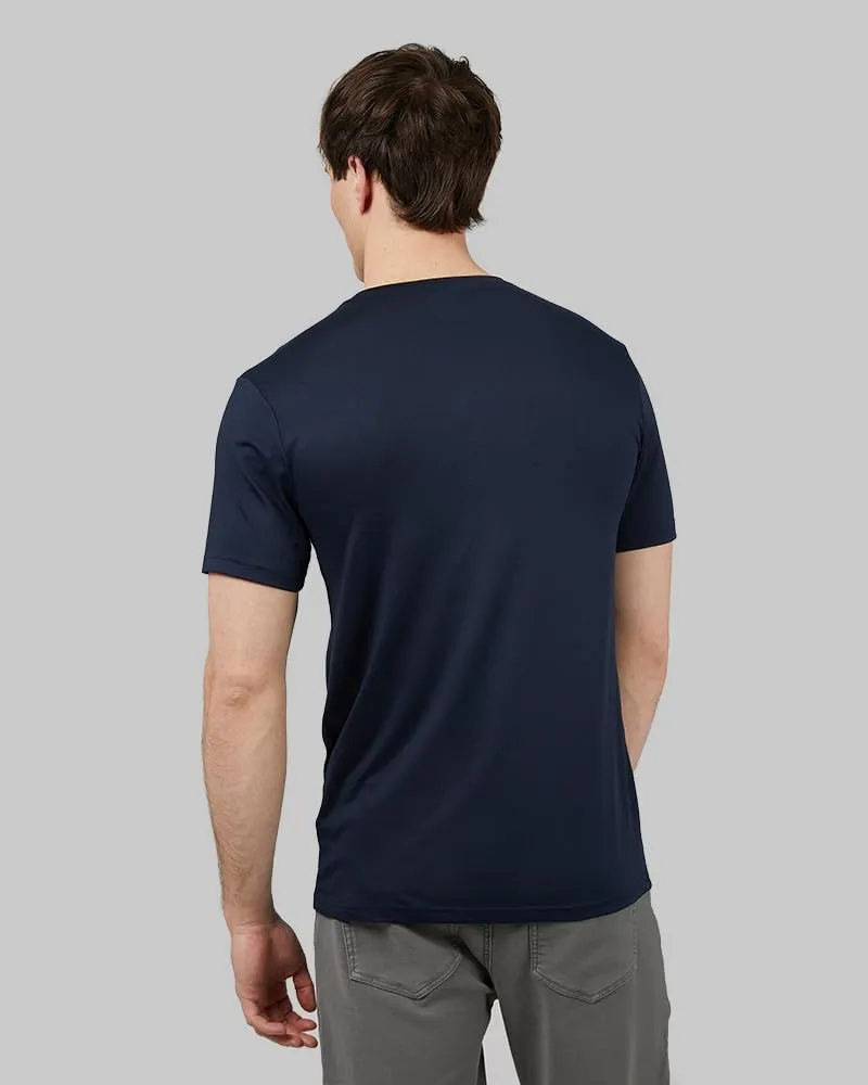 32 Degrees Mens 4 Pack Cool Crewneck T-Shirt | Anti-Odor | Quick Drying | 4-Way Stretch