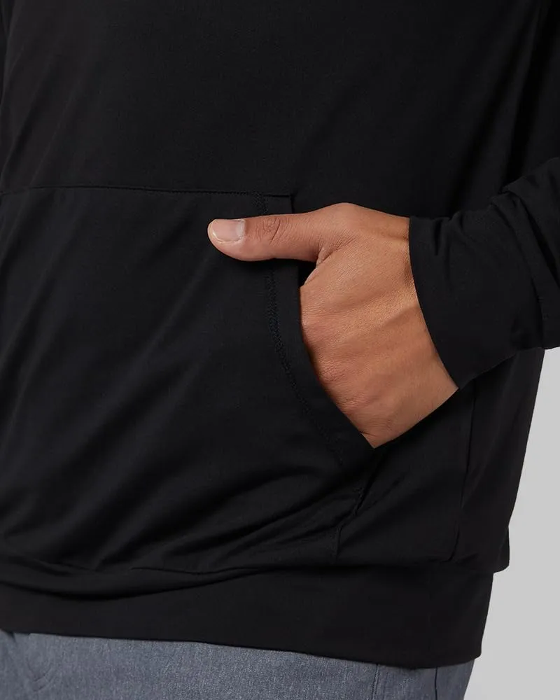 32 Degrees Men's Cool Classic Long Sleeve Hooded T-Shirt | Anti-Odor | 4-Way Stretch | Moisture Wicking