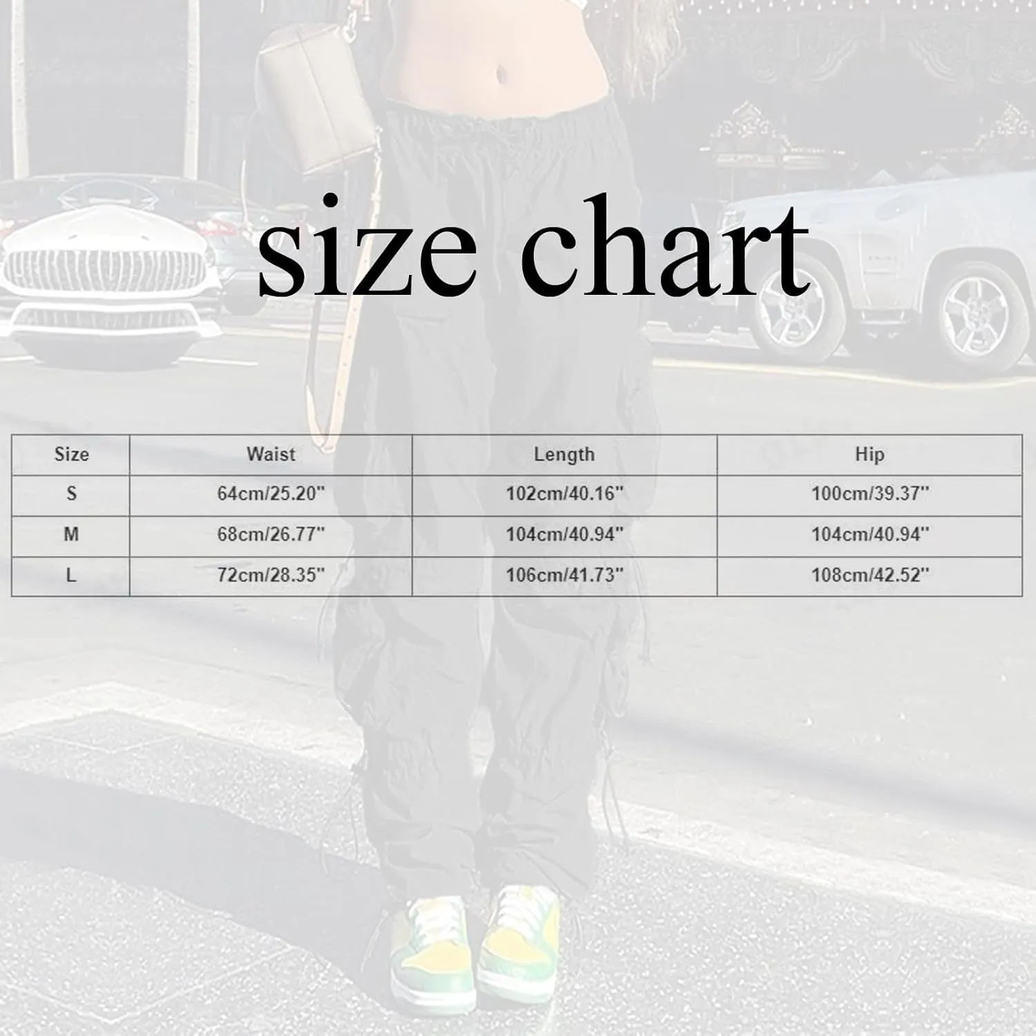 Adjustable Straight Fit Cargo Pants High Waist Baggy Hiking Pant with Multi Pockets Women Wide Leg Trousers