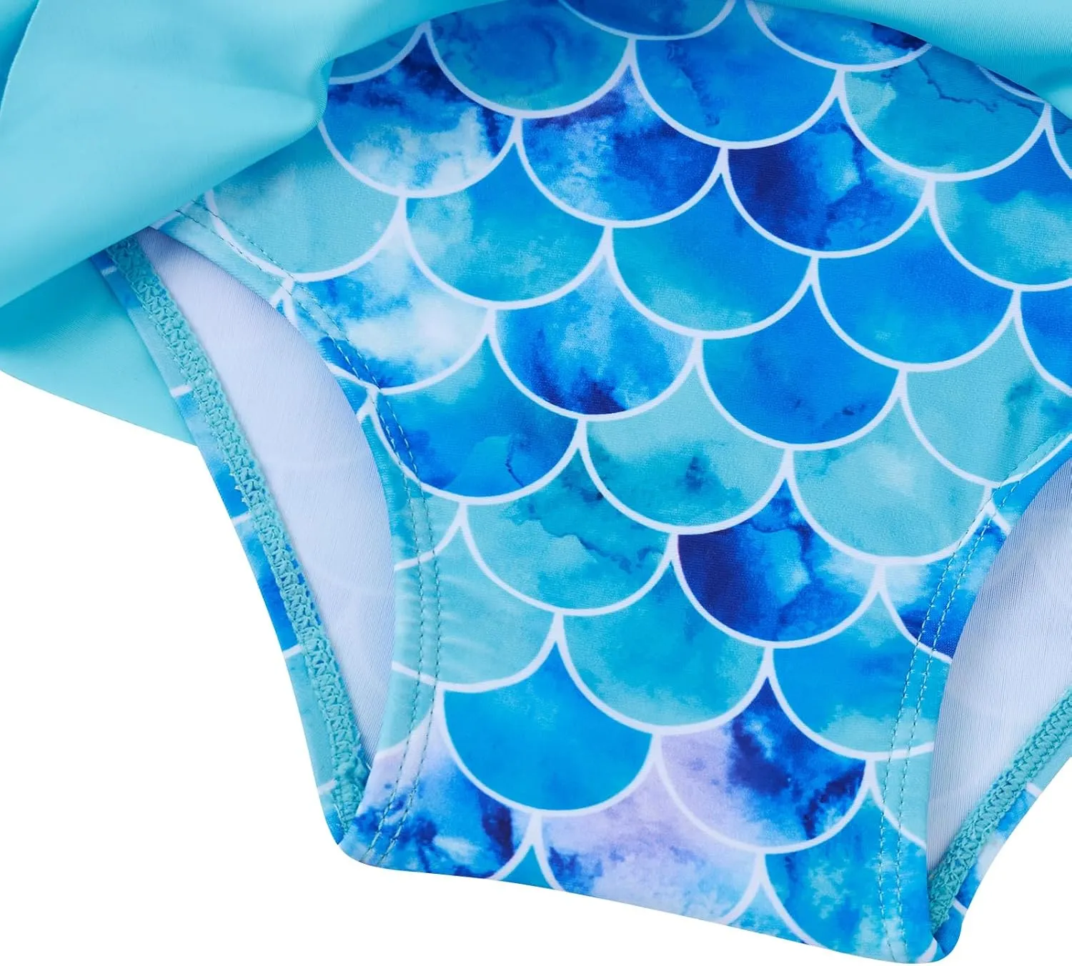 Ahegao 6M-3T Baby Girls Swimsuits for Toddlers Kids 3pcs Bathing Suits Bikini