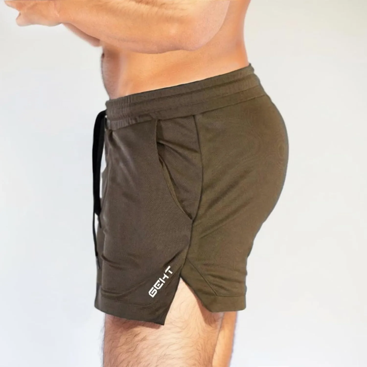 Athletic Shorts for Men, Mens Workout Athletic Shorts 5 inch Bodybuilding Running Shorts Lightweight Sports Gym Shorts