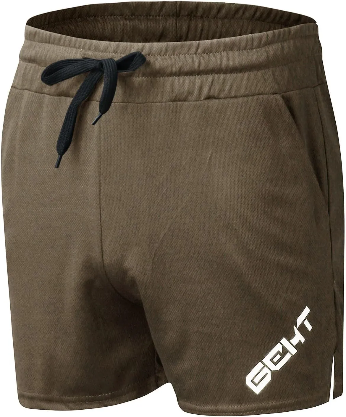 Athletic Shorts for Men, Mens Workout Athletic Shorts 5 inch Bodybuilding Running Shorts Lightweight Sports Gym Shorts