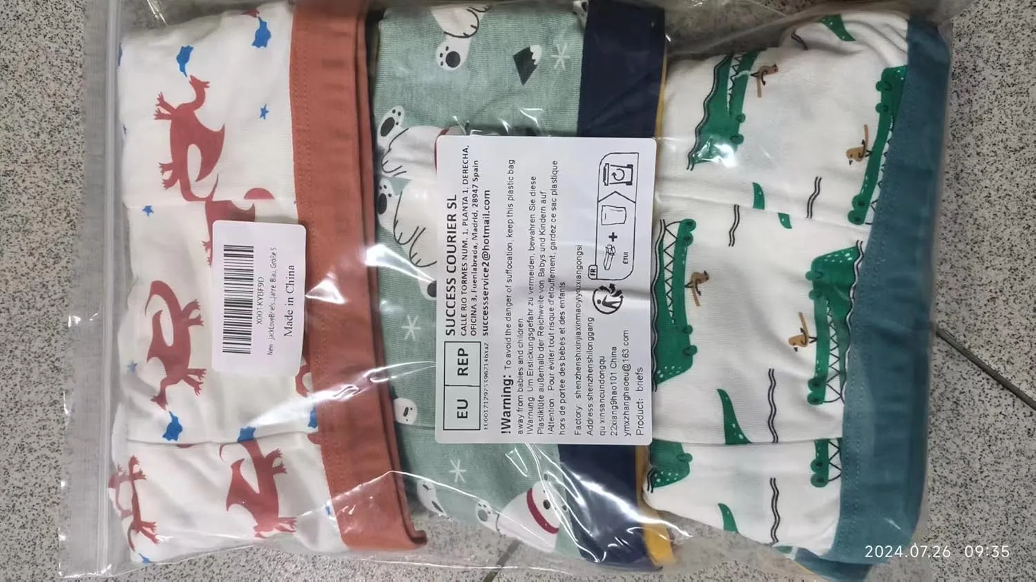 Boys Cotton Boxer Briefs Dinosaur Polar Bear Toddler Kids Underwear 12 Pack, 1-13 Years