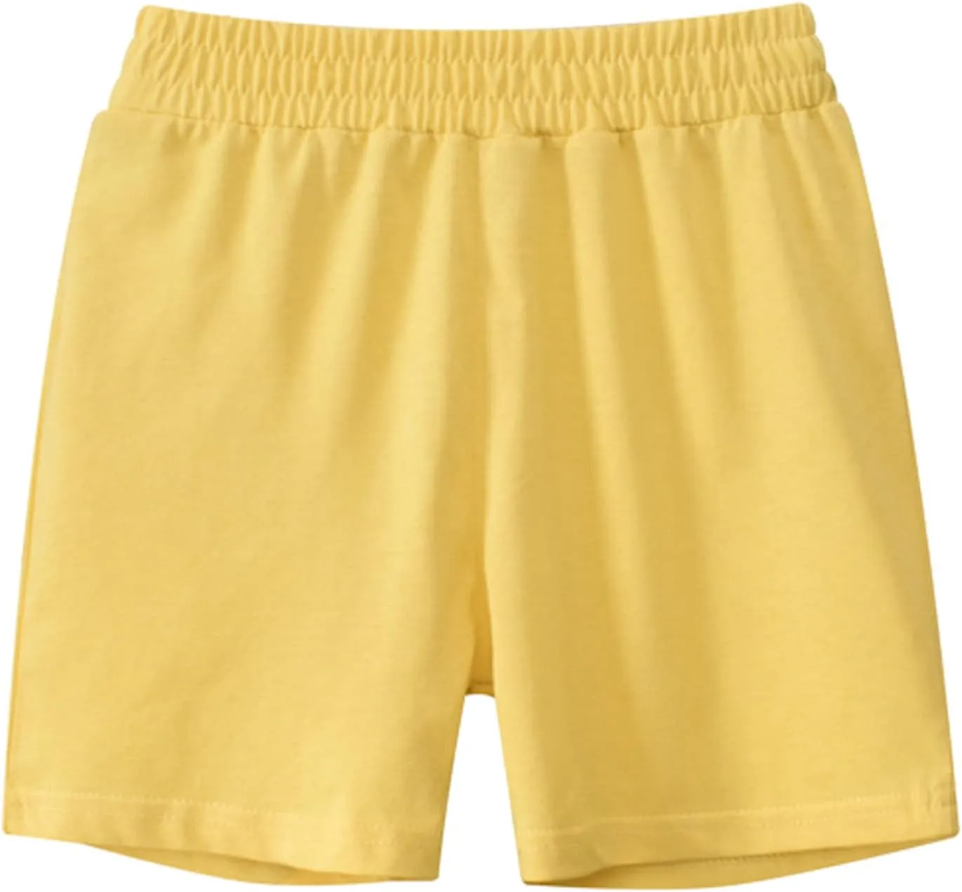 Boys’ Jersey Shorts Toddler Kids Athletic Soccer Basketball Cotton Shorts for Boys Girls with Pockets Pull-On Bottoms