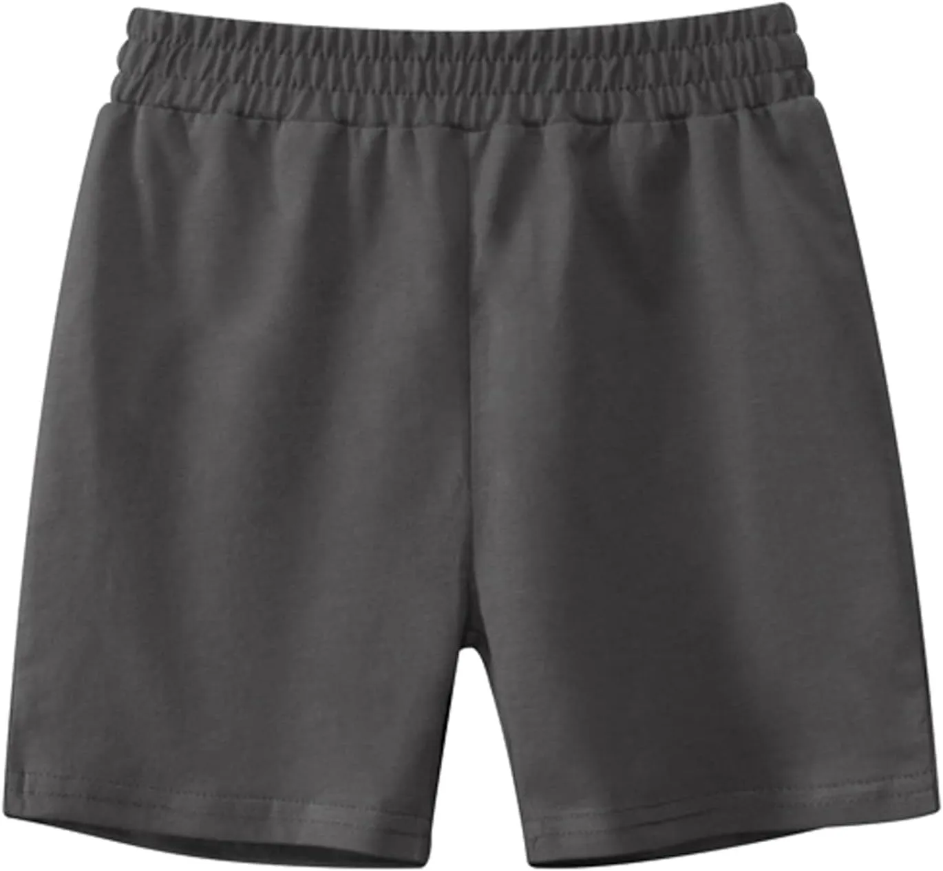 Boys’ Jersey Shorts Toddler Kids Athletic Soccer Basketball Cotton Shorts for Boys Girls with Pockets Pull-On Bottoms
