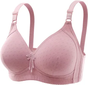 Bras for Women No Underwire Full Coverage Bra Comfortable Seamless Wireless Bras Adjustable Straps Everyday Bra