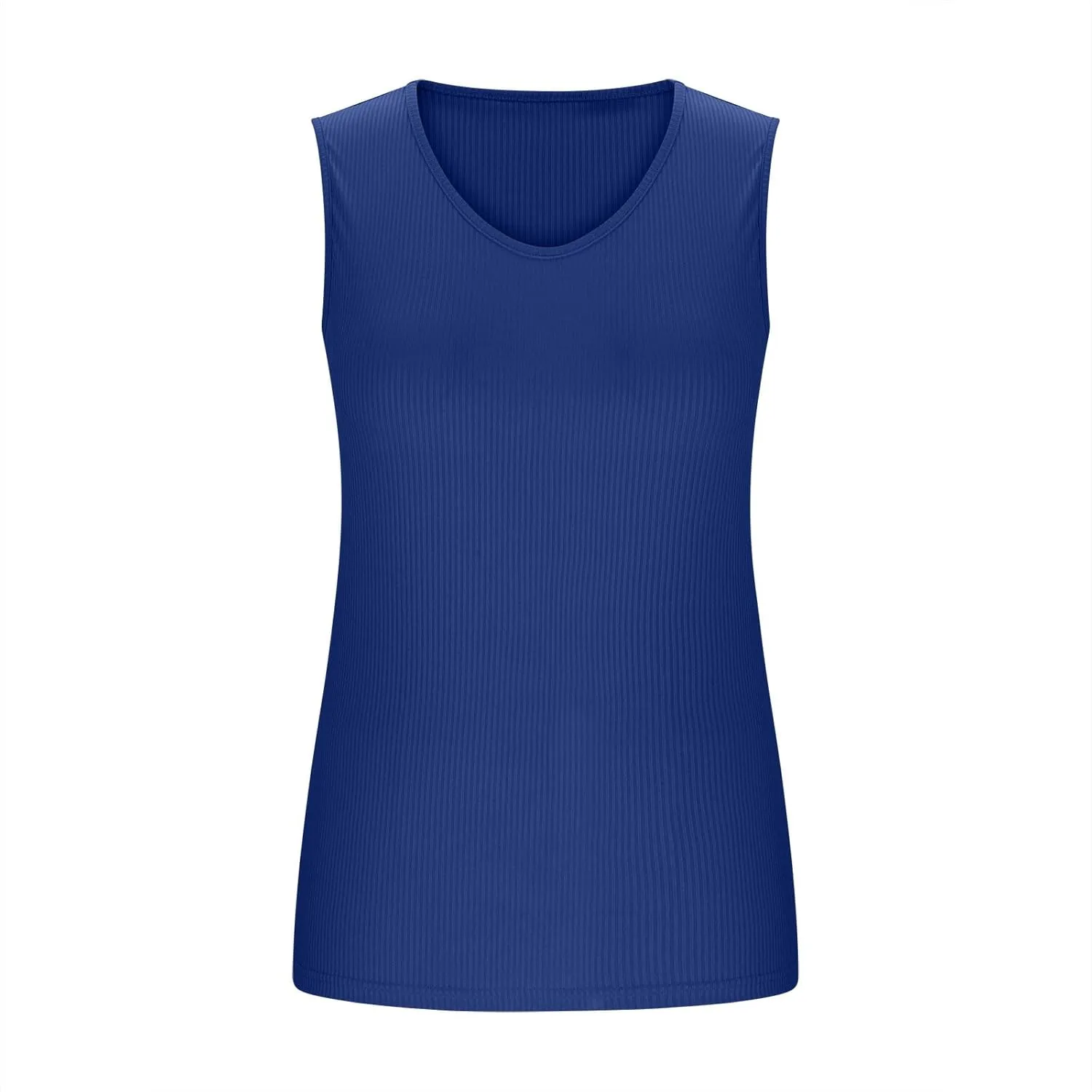 Built in Bra Tank Tops for Women Workout Casual Sleeveless Top Slim Fit V Neck Gym Cami Clothes 2025