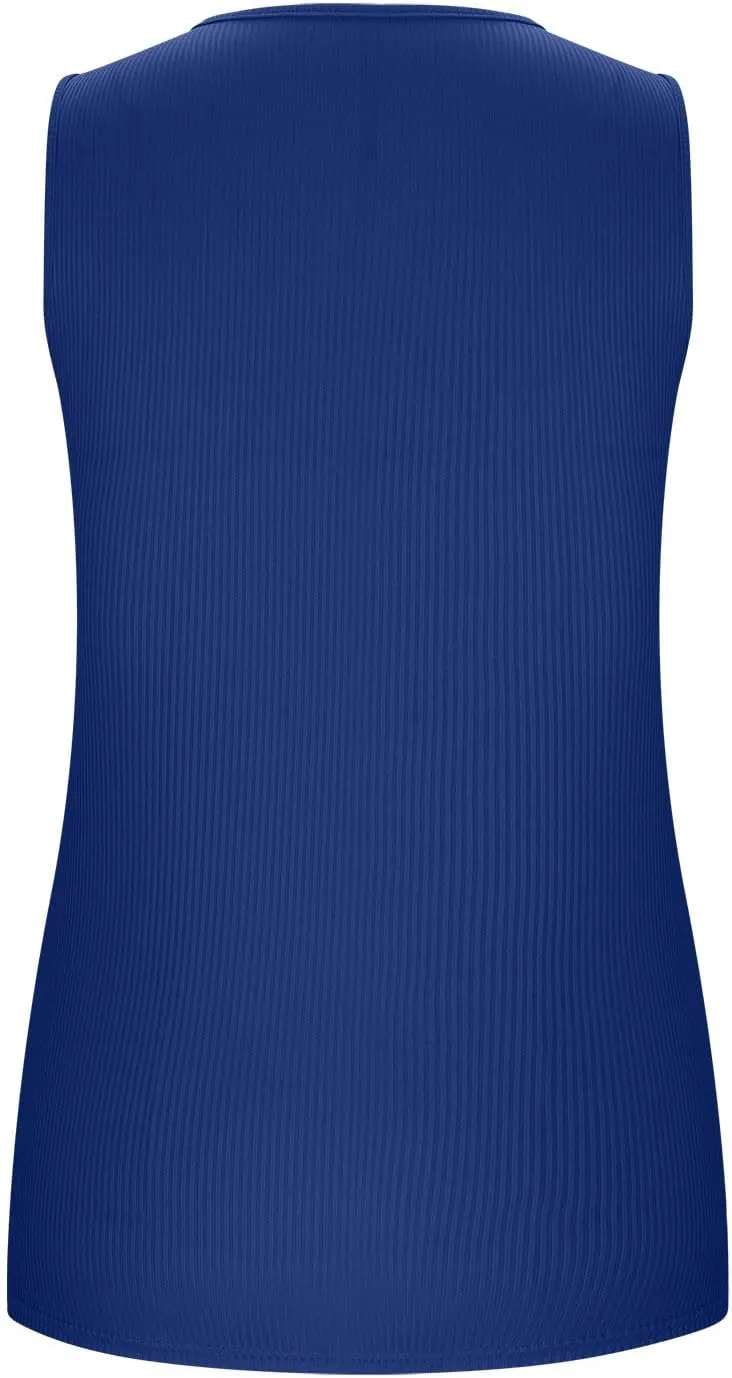 Built in Bra Tank Tops for Women Workout Casual Sleeveless Top Slim Fit V Neck Gym Cami Clothes 2025