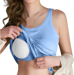 Camisole Tops for Women Built in Bra Adjustable Spaghetti Strap Tank Tops Basic Workout Summer Shelf Bra