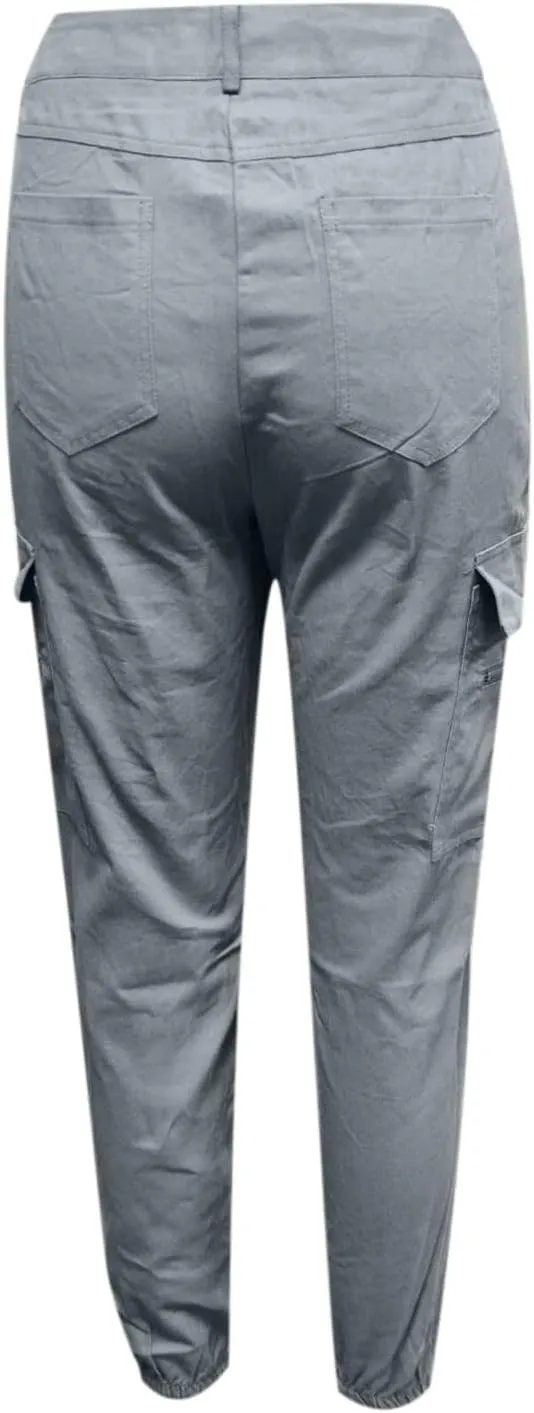 Cargo Pants Women Joggers Stretch Skinny Pants High Waisted Hiking Pants Tactical Pants Military Combat Cargo Pants
