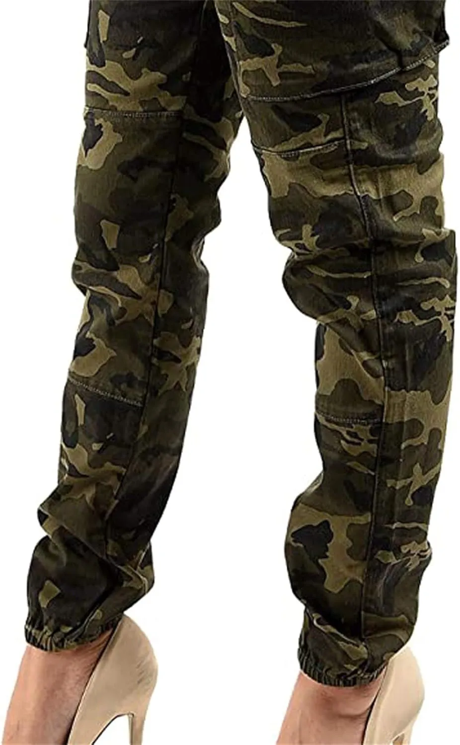 Cargo Pants Women Joggers Stretch Skinny Pants High Waisted Hiking Pants Tactical Pants Military Combat Cargo Pants