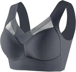 Comfort Wireless Bras for Women Push Up No Underwire Seamless Everyday Wear Bra Full Support Soft Bras Plus Size