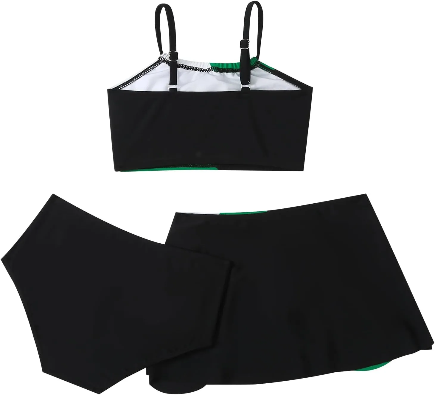Family Matching Swimsuits Mommy and Me Swimwear Ruffled Printed Bathing Suits and Swim Trunks Sets Girl Beachwear