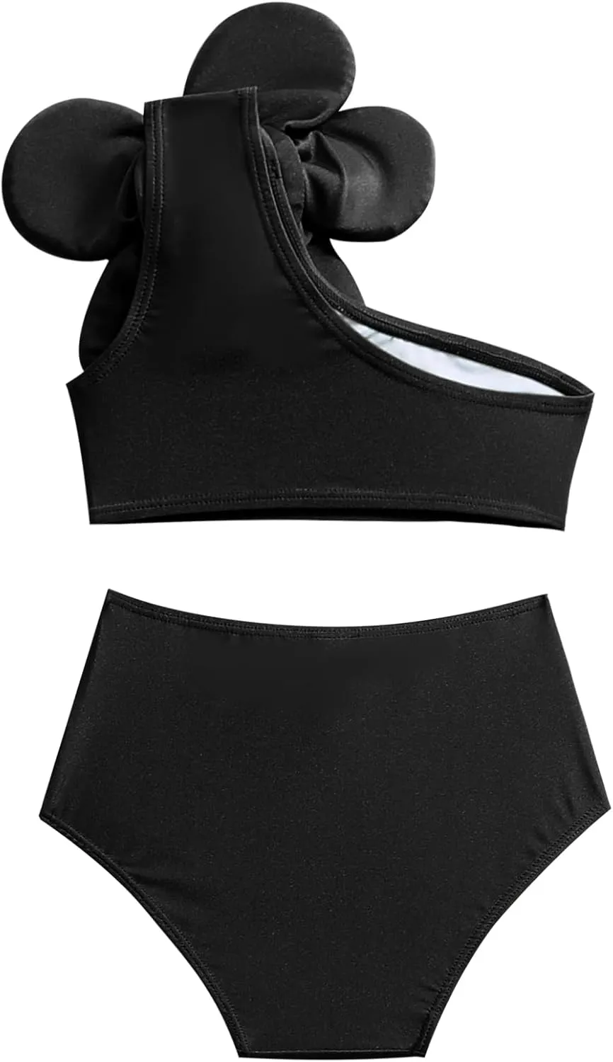 Family Matching Swimsuits Mommy and Me Swimwear Ruffled Printed Bathing Suits and Swim Trunks Sets Girl Beachwear