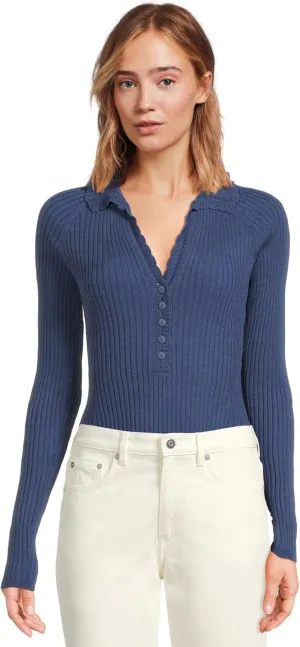 Free People womens Ready for It Bodysuit