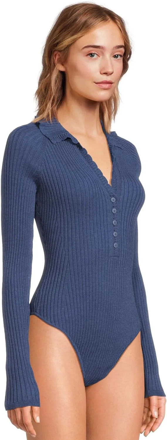Free People womens Ready for It Bodysuit