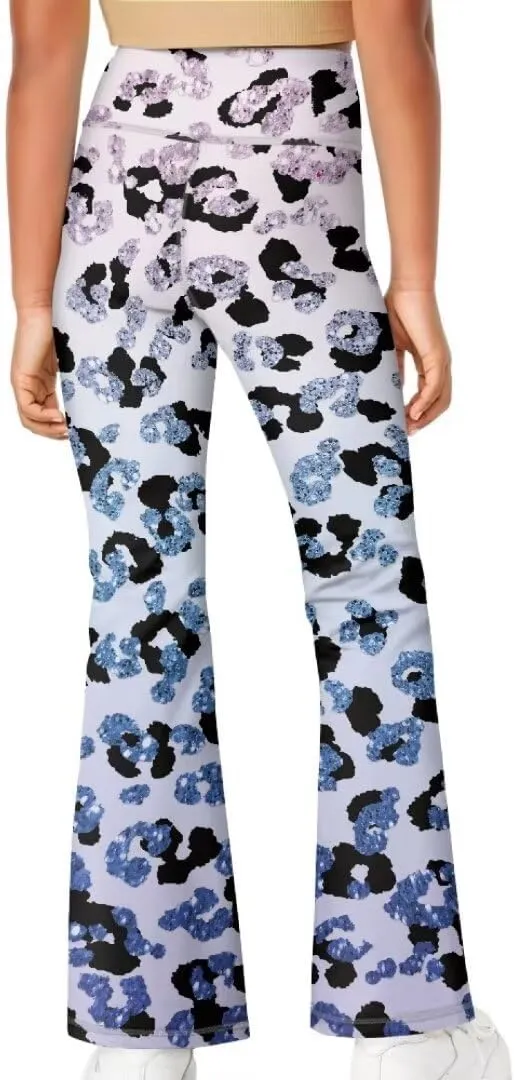 Girls Yoga Pants Size 5-14 Cute Flare Leggings for Girls Bell Bottoms