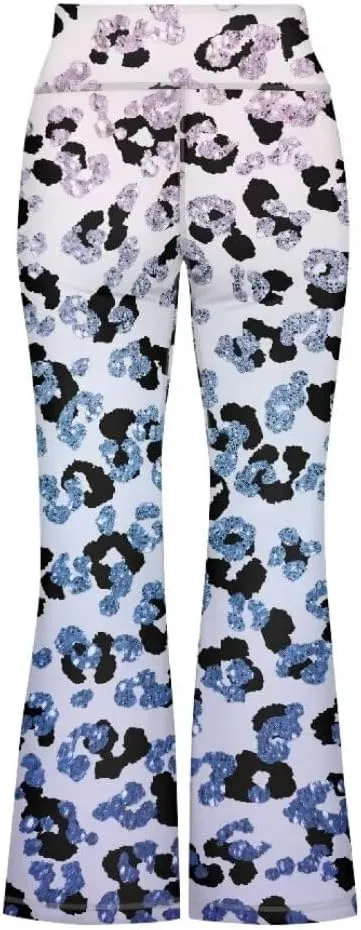 Girls Yoga Pants Size 5-14 Cute Flare Leggings for Girls Bell Bottoms