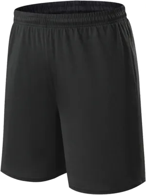 GOKKILRW Mens Athletic Shorts Running Mens Soccer Shorts 9" Mesh Basketball Shorts Active Gym Shorts with Pockets Lightweight