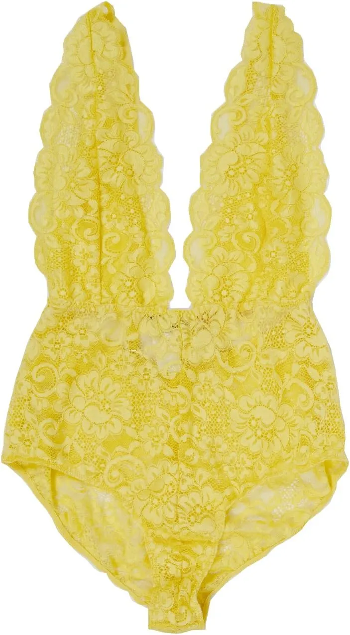 HAH Comin in HAHt Lace Bodysuit Lingerie for Women