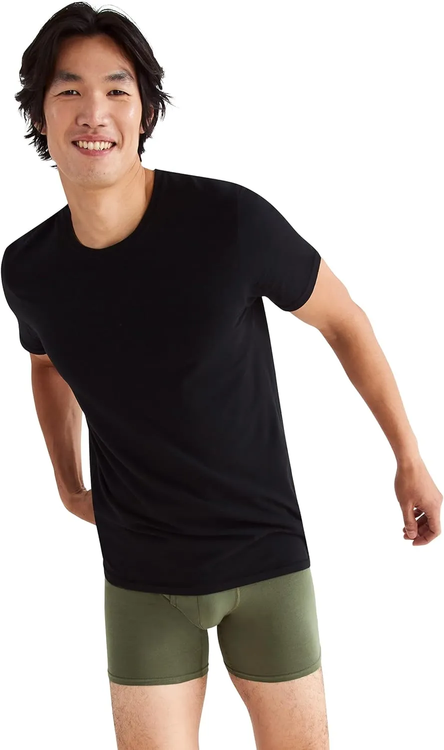 Hanes Men's Originals Crew Undershirts