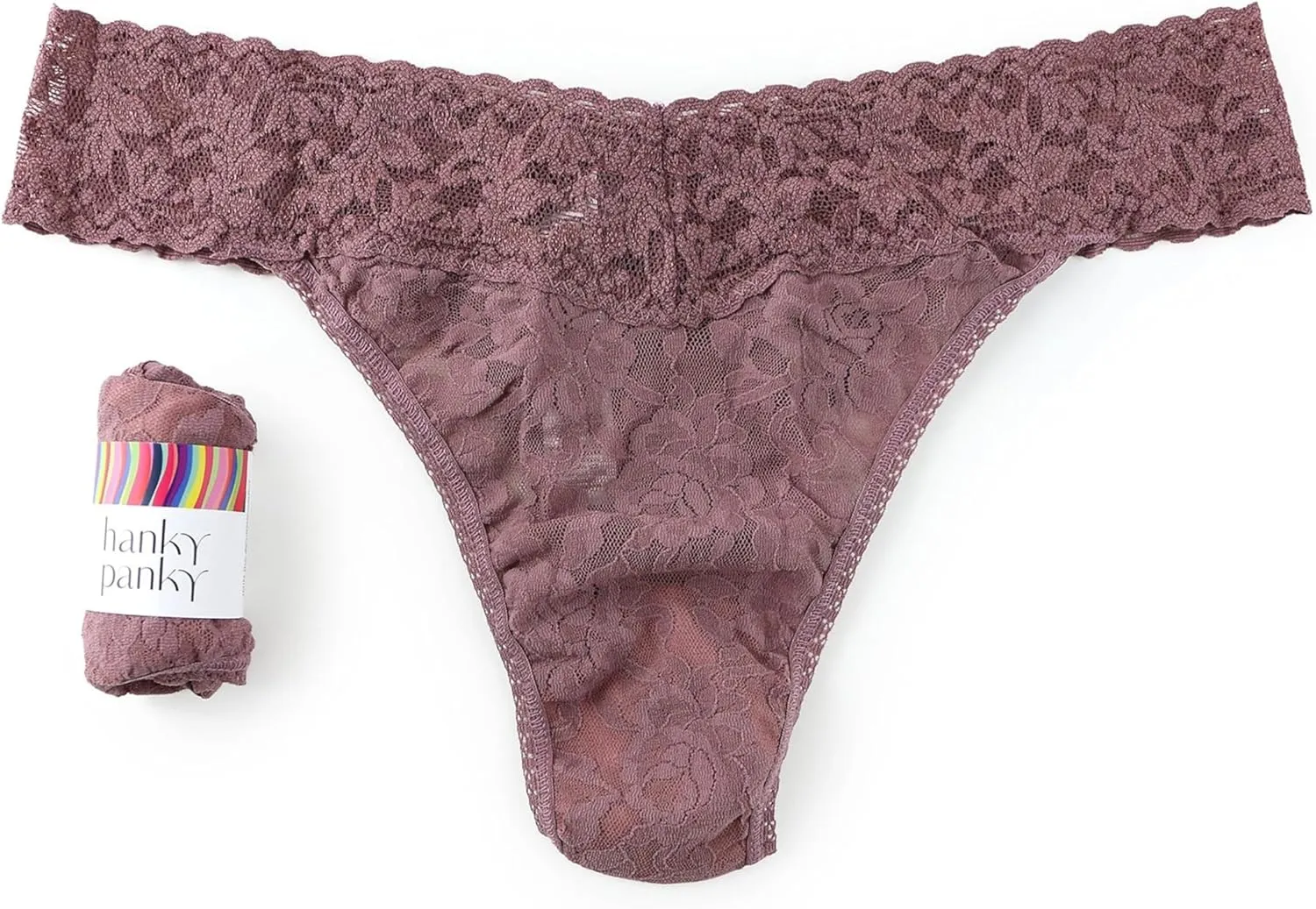 hanky panky, Signature Lace Original Rise Thong, One Size (4-14)