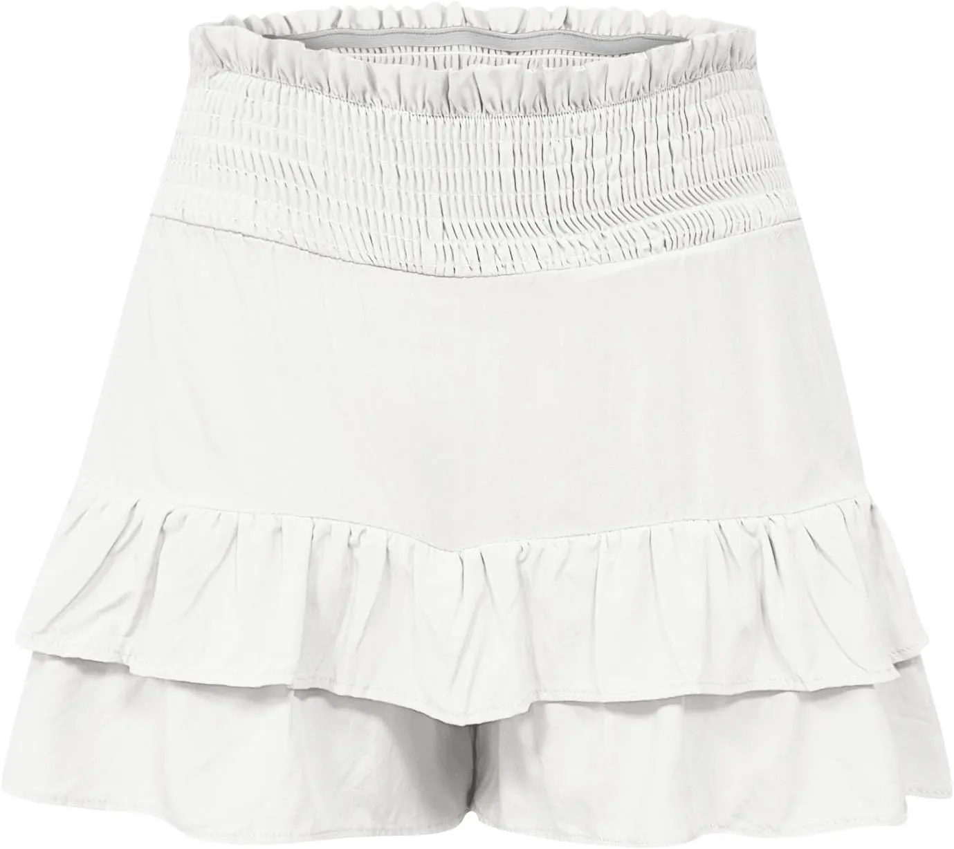 High Waisted Shorts for Women Summer Bermuda Shorts Flowy Casual Ruffle Shorts Trendy Beach Shorts Mini Pleated Skirt