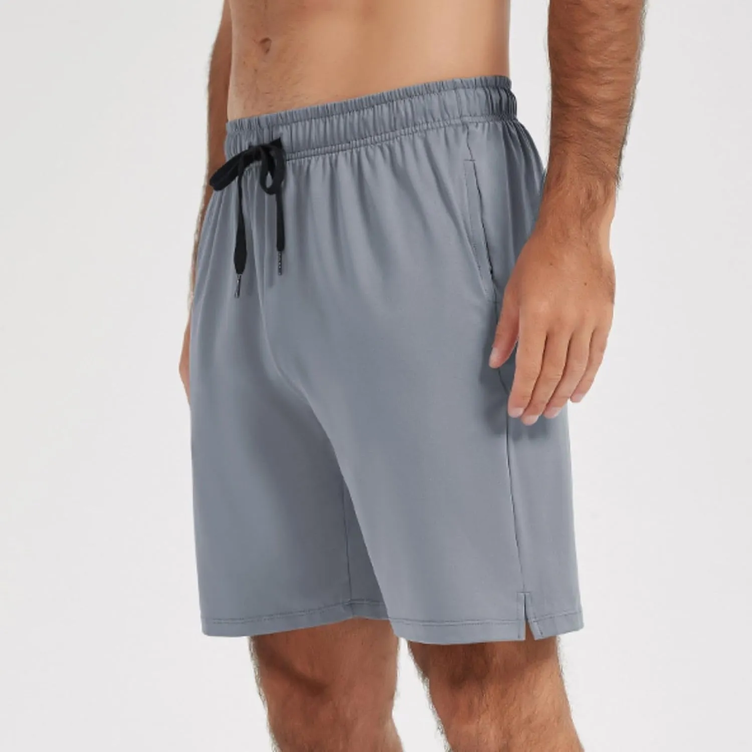 Hotfiary Men's Running Shorts Sports Gym Training Shorts with Pockets Quick Dry Summer Casual Workout Shorts Athletic Shorts