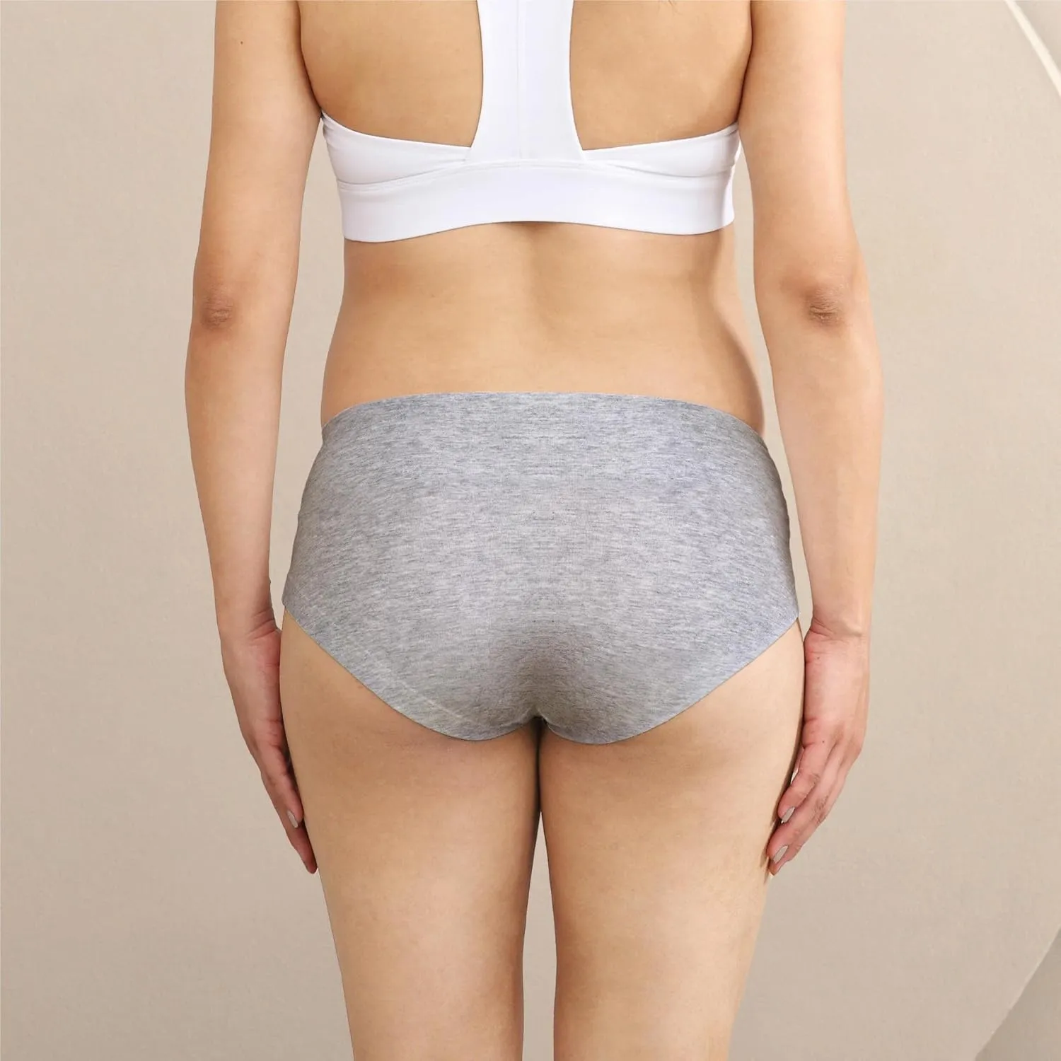 Intimate Portal Maternity Underwear Cotton Pregnancy Postpartum Panties Under the Bump Boyshort Briefs
