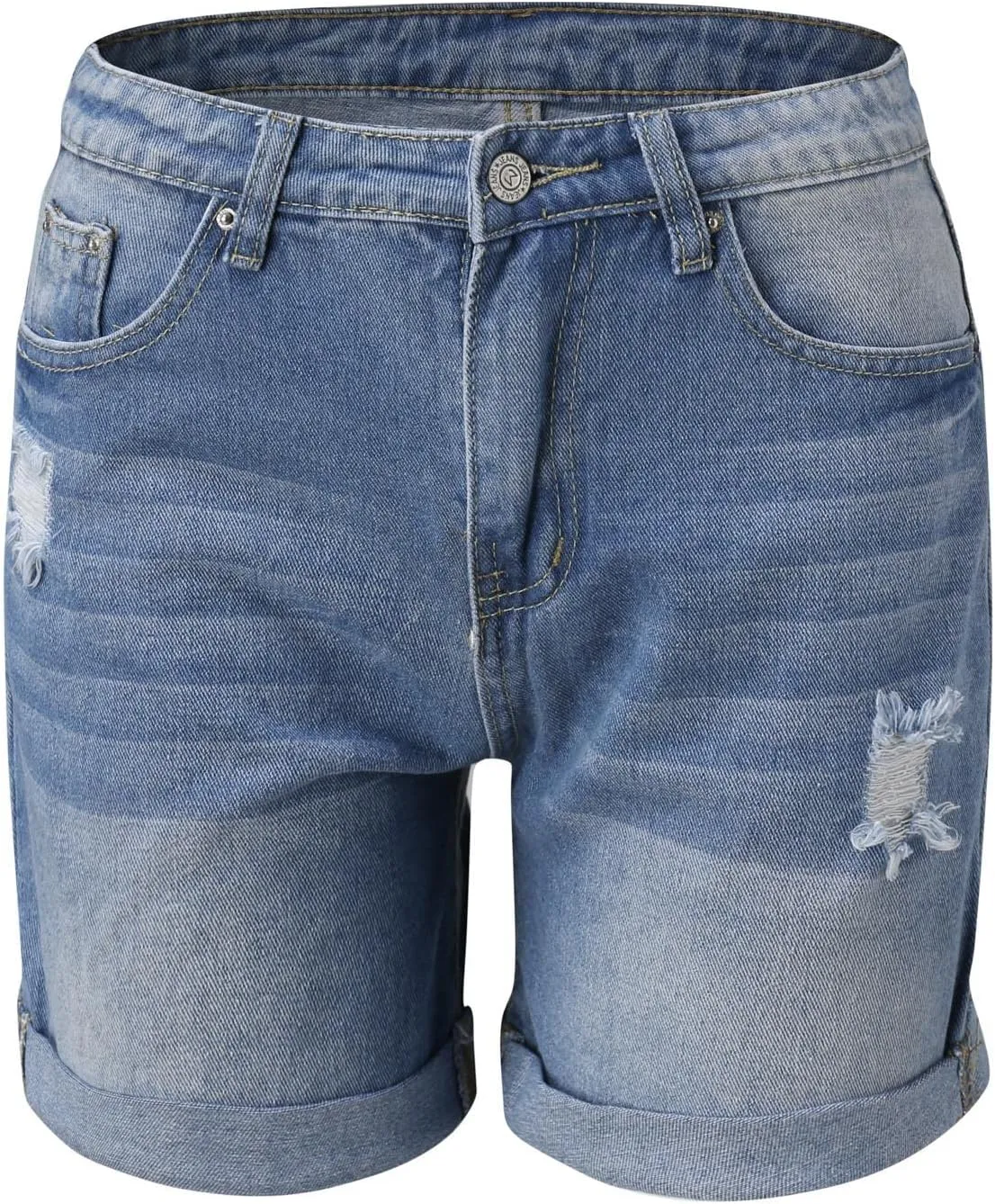 Jean Shorts for Women High Waisted Denim Shorts 2024 Casual Summer Shorts Distressed Jean Shorts Ripped Jeanshorts