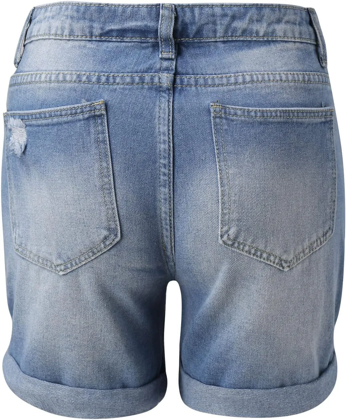 Jean Shorts for Women High Waisted Denim Shorts 2024 Casual Summer Shorts Distressed Jean Shorts Ripped Jeanshorts