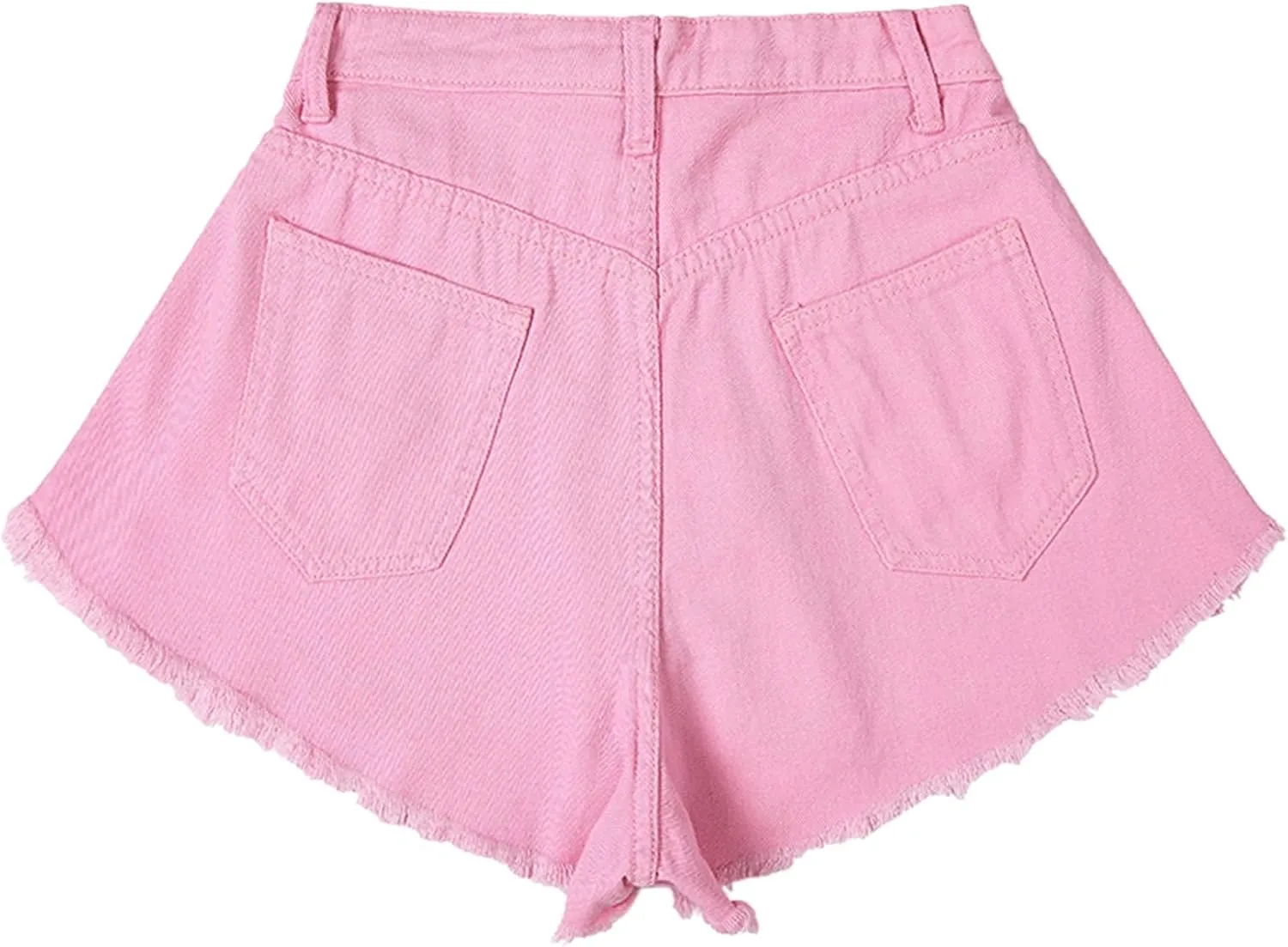 Jean Shorts Womens Women's High Waisted Stretchy Denim Shorts Summer Jeans Shorts