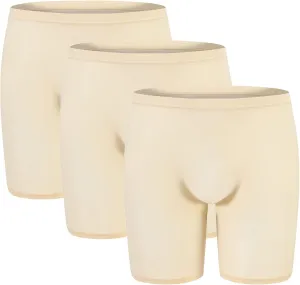 JEKE-DG Men 's Silky Boxer Briefs Short Ice Silk Sports-Inspired Underwear Transparent Underwear Boxer Shorts