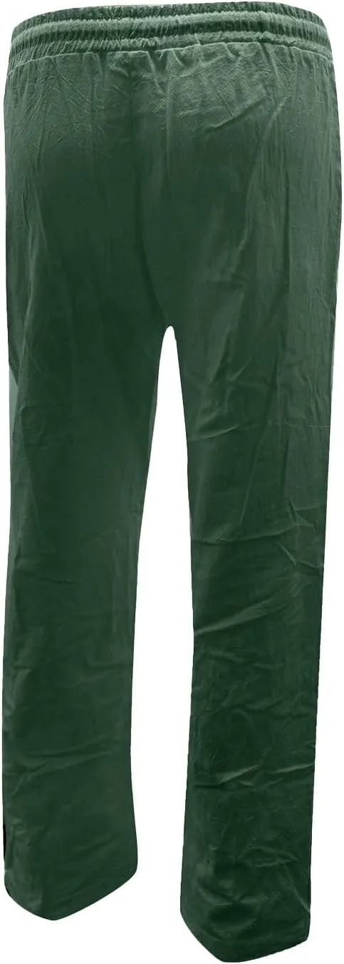 Linen Pants Women Loose Fit Cotton Pants Lightweight Summer Pants Loose Trousers Pants Casual High Waist Pants