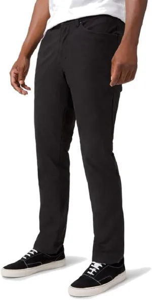 Lululemon Athletica Men's ABC Pant Slim (Black (TrousersJeans), 33, Numeric_33)