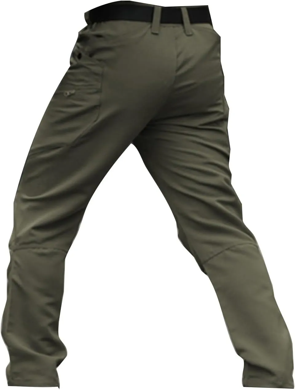 Men Cargo Pants Baggy Casual Work Pants Water Resistant Straight Trousers Hiking Multi Pockets Tactical Pants
