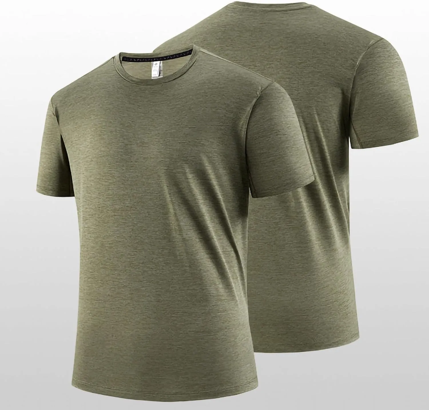 Mens Athletic Shirts Short Sleeve UPF 50   Sun Protection Sportstyle Swim T-Shirt Quick Dry Lightweight Breathable Tops