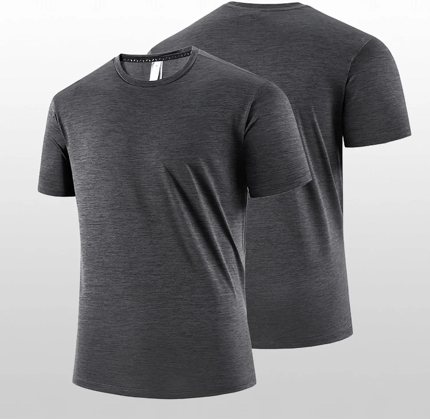 Mens Athletic Shirts Short Sleeve UPF 50   Sun Protection Sportstyle Swim T-Shirt Quick Dry Lightweight Breathable Tops