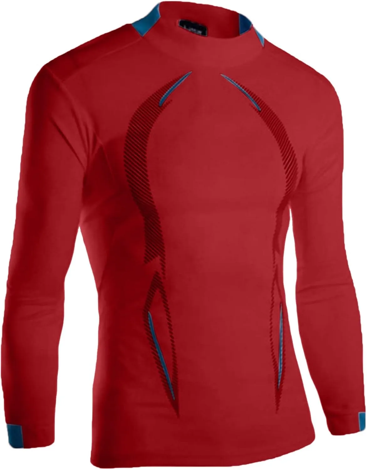 Men's Compression Shirts, Cool Dry Long Sleeve Compression Shirts for Men, Sports Workout T-Shirts Tops