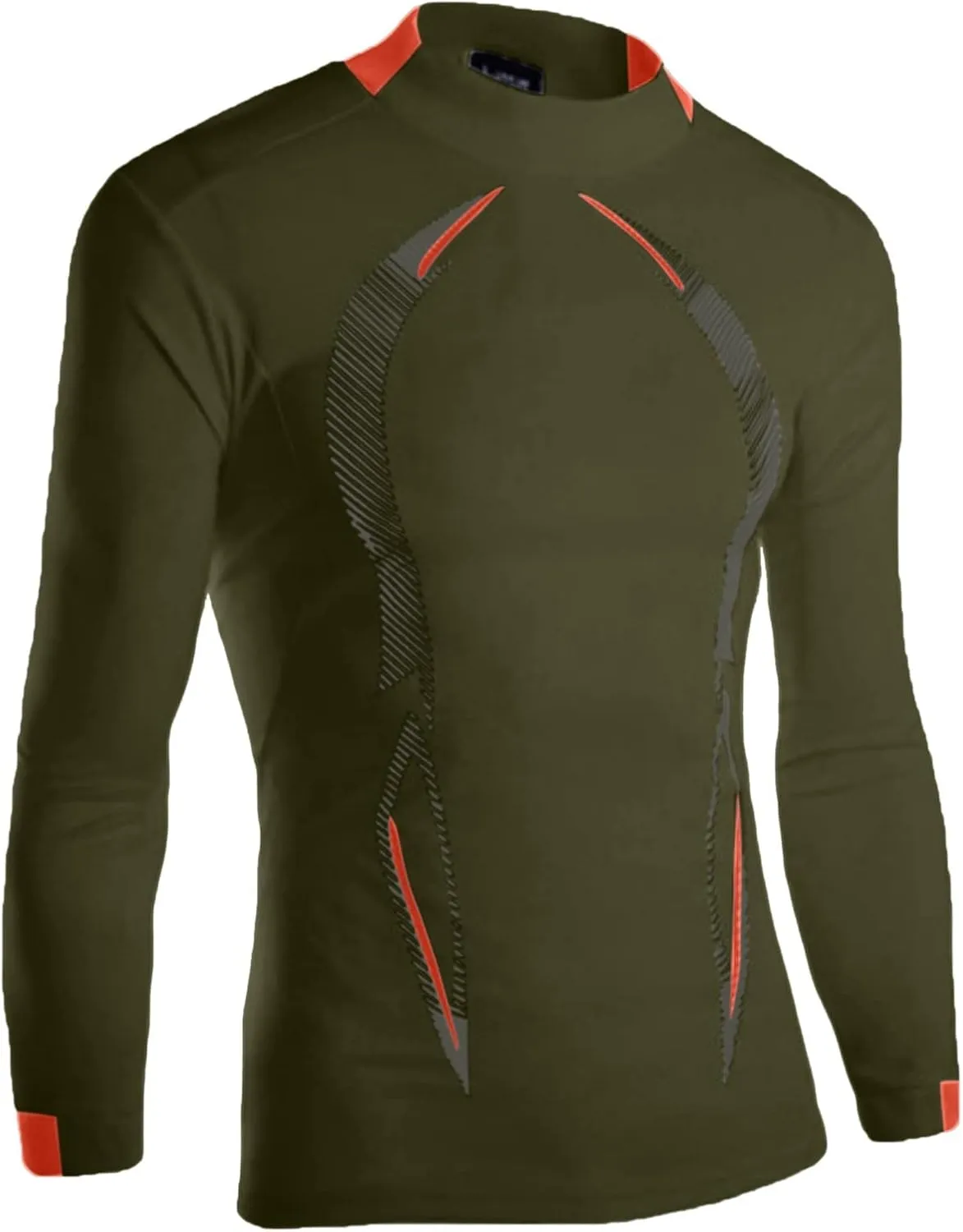 Men's Compression Shirts, Cool Dry Long Sleeve Compression Shirts for Men, Sports Workout T-Shirts Tops