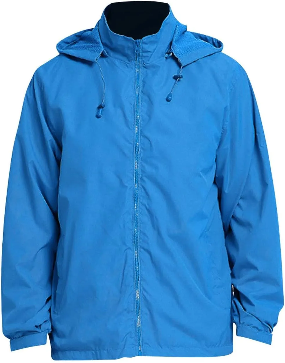 Men's Lightweight Waterproof Rain Jackets with Hood Long Sleeve Breathable Hooded Raincoats Hiking Athletic Shirts