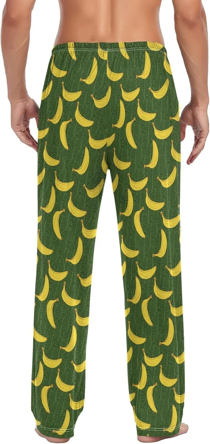 Men's Pajama Pants Super Soft Sleep Lounge Pants Pjs Bottoms with Pockets