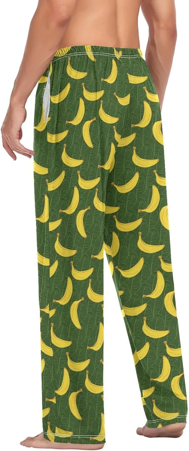 Men's Pajama Pants Super Soft Sleep Lounge Pants Pjs Bottoms with Pockets