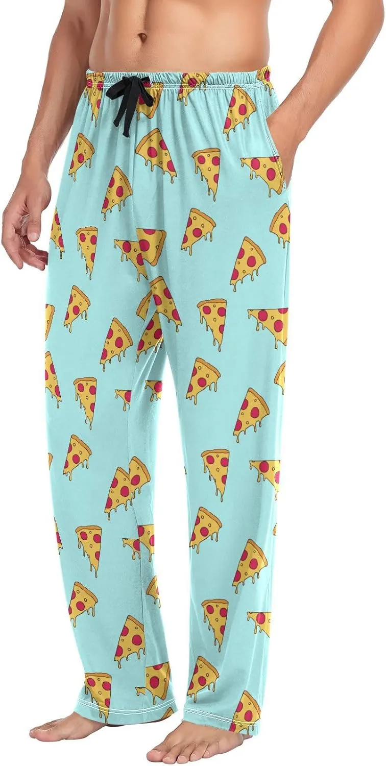 Men's Pajama Pants Super Soft Sleep Lounge Pants Pjs Bottoms with Pockets