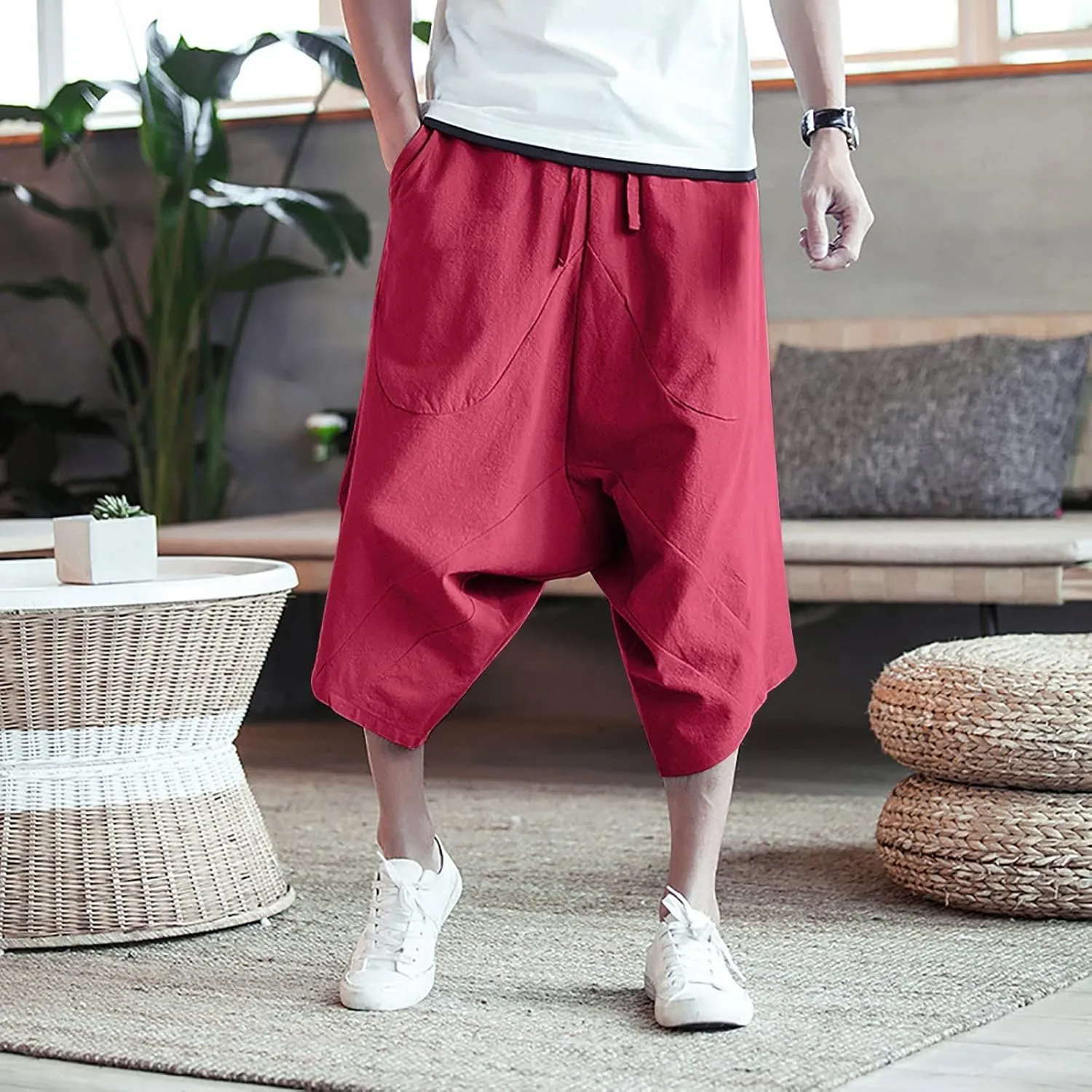 Mens Sweatpants with Pockets Big and Tall Workout Running Tapered Athletic Casual Pants Men's Sweatpants Joggers Modal