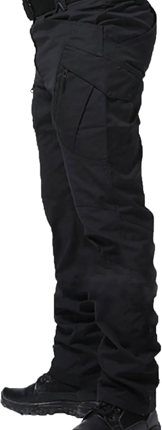 Men's Tactical Pants Military Cargo Pants Stretch Work Pants Multi Pockets Hiking Pants Outdoor Activity Pants