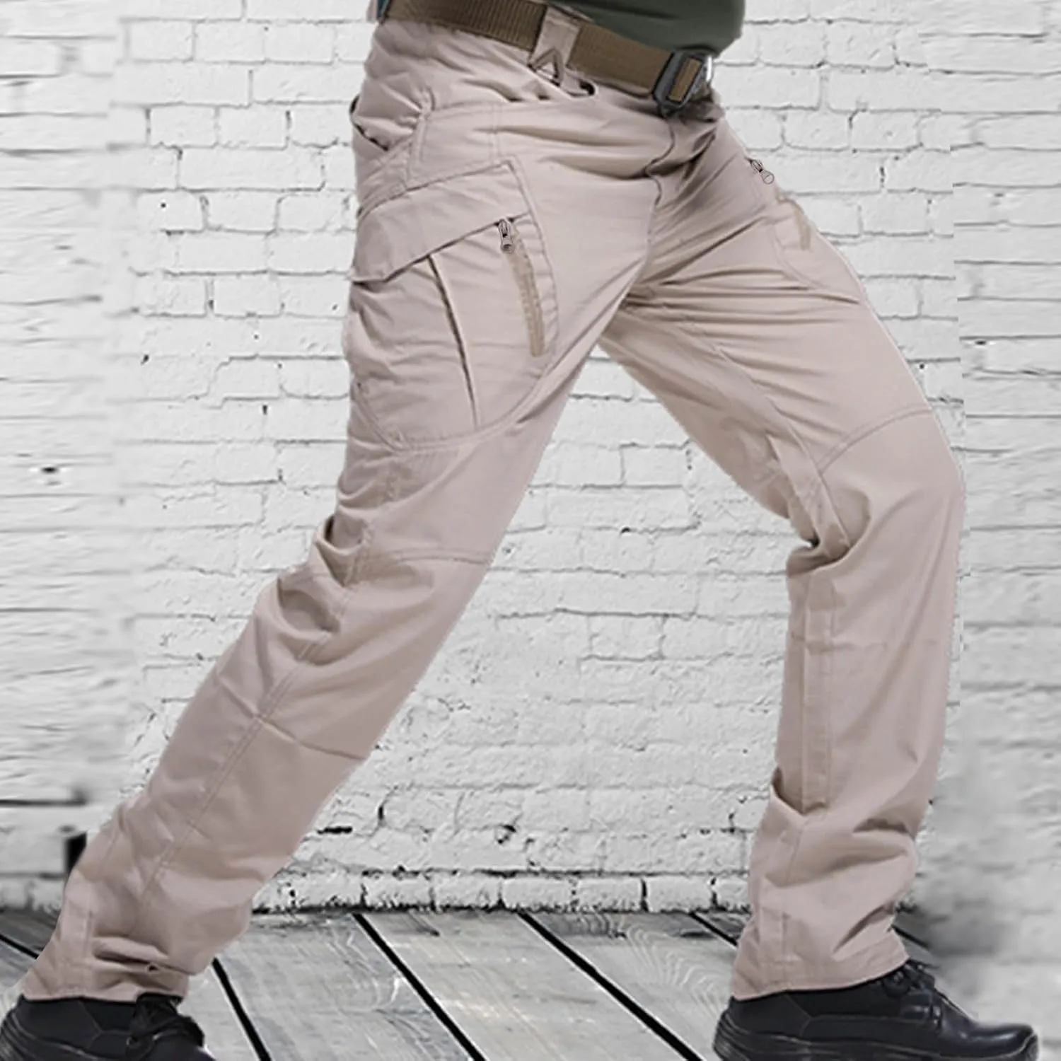 Men's Tactical Pants Military Cargo Pants Stretch Work Pants Multi Pockets Hiking Pants Outdoor Activity Pants