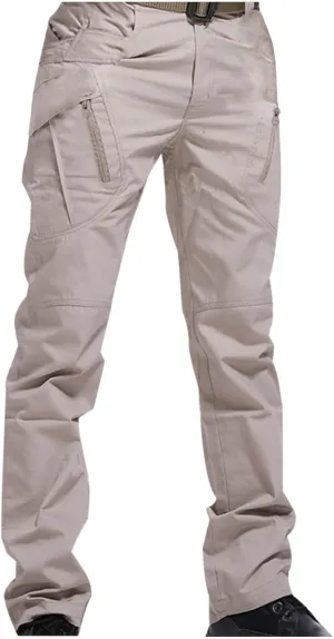 Men's Tactical Pants Military Cargo Pants Stretch Work Pants Multi Pockets Hiking Pants Outdoor Activity Pants