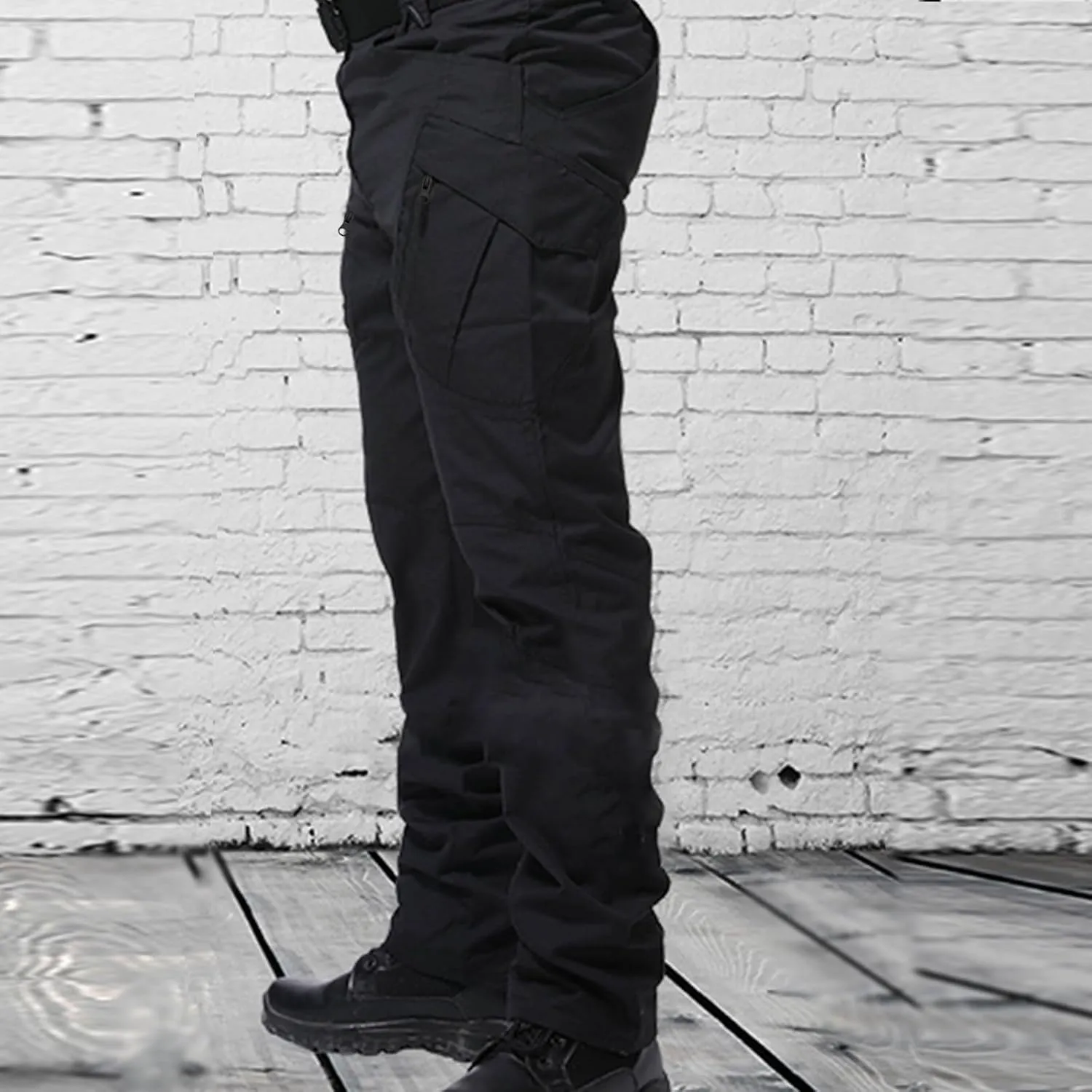 Men's Tactical Pants Military Cargo Pants Stretch Work Pants Multi Pockets Hiking Pants Outdoor Activity Pants